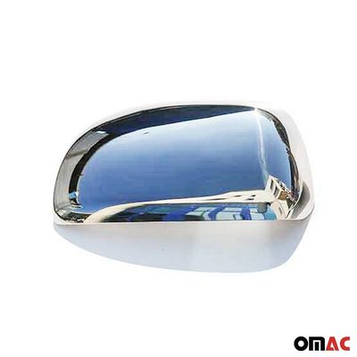 2006-2009 Toyota RAV4 Side Mirror Cover Caps Stainless Steel Silver 2 Pcs
