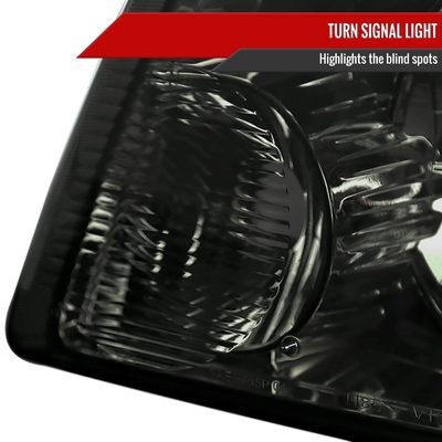2001-2011 Ford Ranger Factory Headlights Amber Corner Signal Lights Chrome
