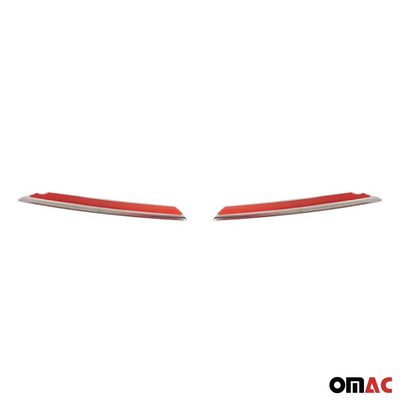 2016-2021 Honda Civic Sedan Fog Light Lamp Bezel Cover Stainless Steel
