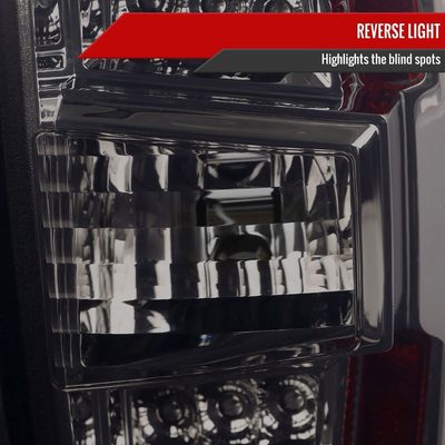 2016-2022 Toyota Tacoma LED Bar Tail Lights Chrome Housing/Smoke Lens
