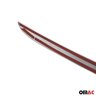 2012-2015 Audi A6 C7 Pre-FL Sedan Rear Trunk Molding Trim Stainless Steel