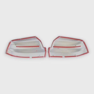 2019-2025 RAM RAM 1500 Mirror Cover Caps Chrome 2Pcs ABS Plastic