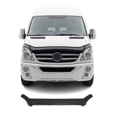2006-2013 Mercedes Sprinter W906 Front Bug Shield Hood Deflector 1 Pc Smoke