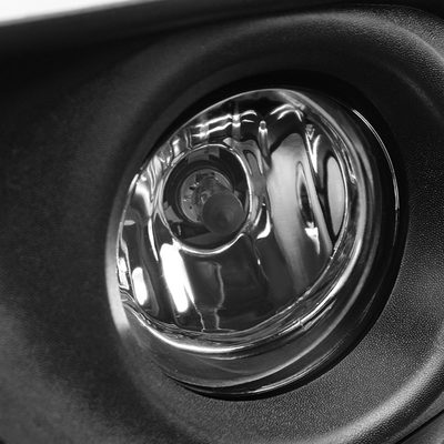 2015-2017 Nissan Versa Sedan H11 Fog Lights Kit Chrome Housing/Clear Lens