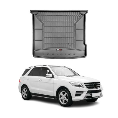 2012-2015 Mercedes ML Class W166 Premium Cargo Liner Trunk Mat All Weather Heavy Duty Black