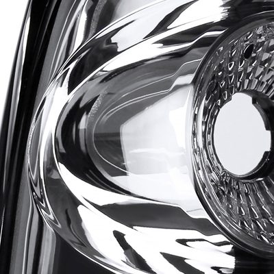 2003-2006 Chevrolet Silverado Tail Lights Chrome Housing/Clear Lens