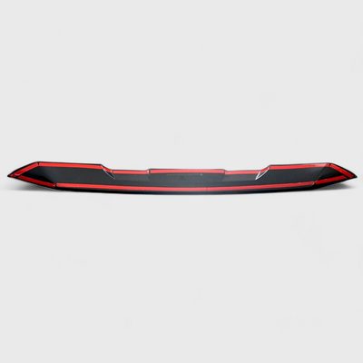 2022-2025 GMC Sierra 1500 Grille Overlay Gloss Black 1Pcs ABS Plastic