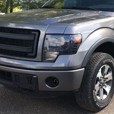 2011-2014 Ford F-150 FX2/ FX4/ King Ranch/Lariat/STX H10 Fog Lights Kit Smoke