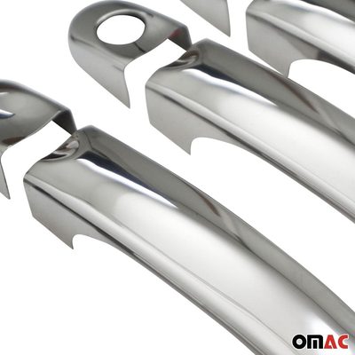 2011-2018 VW Touareg Car Door Handle Cover Protector Stainless Steel Chrome 8 Pcs
