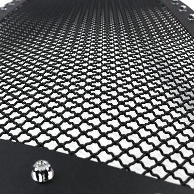 2013-2018 RAM 1500 1500 Rivet Style Black Stainless Steel Mesh Grille Insert