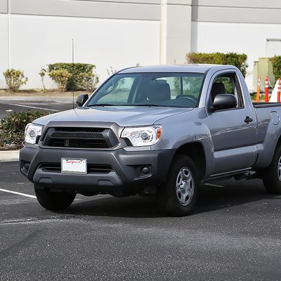 2012-2015 Toyota Tacoma LED C-Bar Projector Headlights Chrome/Clear Lens