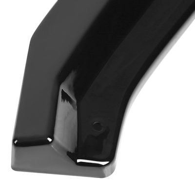 2015-2018 Ford Focus Glossy Black Polypropylene 3Pcs Bumper Lip Spoiler