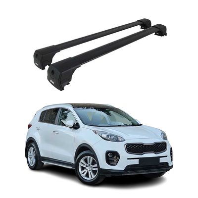 2017-2022 Kia Sportage Roof Rack Cross Bars Black