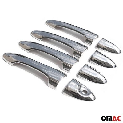 2000-2007 Ford Focus Hatchback Car Door Handle Cover Protector Stainless Steel