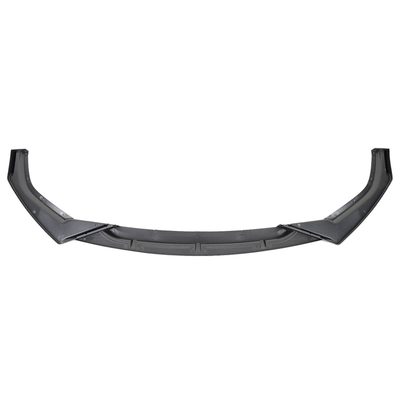 2019-2021 Honda Civic Sedan Matte Black 3Pcs Front Bumper Lip Spoiler Set