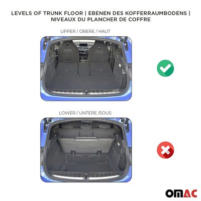2022-2026 VW Golf VIII Hatchback GTI R Premium Cargo Liner Trunk Mat All Weather Heavy Duty