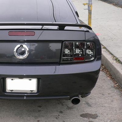2005-2009 Ford Mustang Sequential Tail Lights Chrome Housing/Smoke Lens