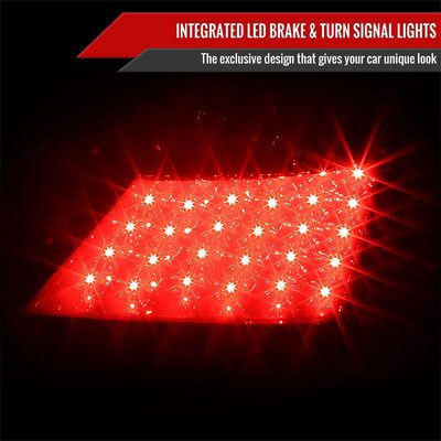 2004-2010 Scion tC LED Tail Lights Glossy Black Housing/Smoke Lens
