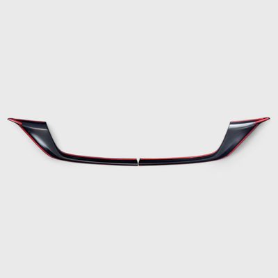 2022-2025 Mazda CX-5 Grille Overlay Gloss Black 2Pcs ABS Plastic