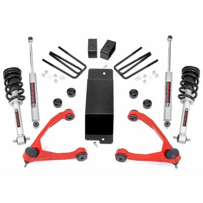 Fits 2014-2016 Chevy Silverado/GMC Sierra 1500, 5'8" ,6'6" ,8' Bed (RGH-19432RED)
