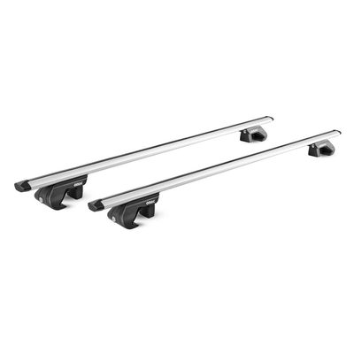 Roof Rack Cross Bars Luggage Carrier for VW Bora Estate 2000-2005 Alu Grey 2Pcs