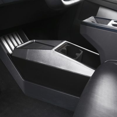 Tesla Cybertruck Center Floor Organizer & Trash Bin
