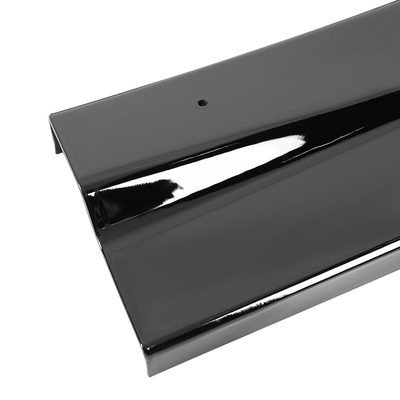 2016-2018 Chevy Camaro Glossy Black Polypropylene 3PC Front Bumper Lip Set