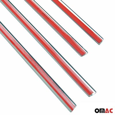 2012-2015 Chevrolet Sonic Hatchback Window Molding Trim Streamer Stainless Steel