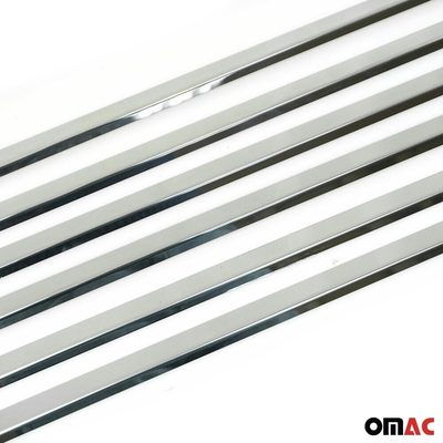 2006-2009 Land Rover Range Rover Sport Window Molding Trim Stainless Steel Silver 6x