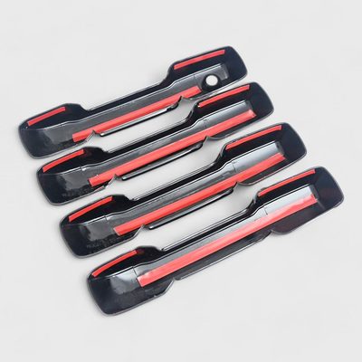 2024-2026 Toyota Tundra Door Handle Cover Gloss Black 4Pcs ABS Plastic