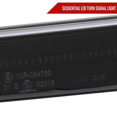 For Porsche 911 986/996 1997-2006 LED Turn Signal Light Smoke With Sequential