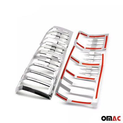 2006-2018 Mercedes Sprinter W906 Trunk Tail Light Trim Frame Chrome 2 Pcs