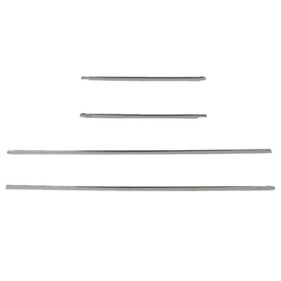 2007-2009 Chevrolet Tahoe Stainless Steel Side Door Trim Set 4Pcs