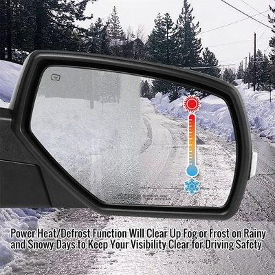2014-2018 Chevy Silverado/GMC Sierra Manual Fold Heated Side Mirror Passenger