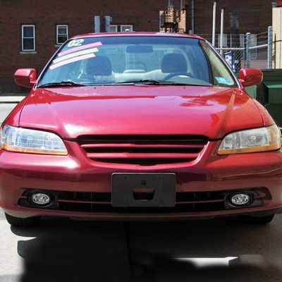 2001-2002 Honda Accord Sedan H11 Fog Lights Kit Chrome Housing/Clear Lens