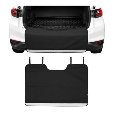 Rear Trunk Bumper Protector Guard Cargo Mat Liner Car SUV Waterproof Pet Dog