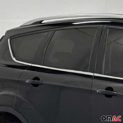 2013-2019 Ford Escape Window Molding Trim Streamer Stainless Steel 10x
