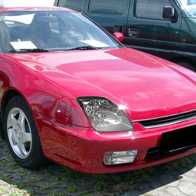 1997-2001 Honda Prelude H3 Fog Lights Kit Chrome Housing/Yellow Lens