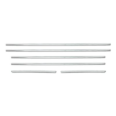 Window Molding Trim Streamer for Kia Sorento III 2014-2020 S.Steel Chrome
