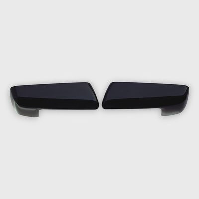 2019-2025 Chevrolet Silverado 1500 / GMC Sierra 1500 Mirror Cover Caps Gloss Black 2Pcs ABS Plastic