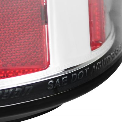 2003-2006 Chevrolet Silverado LED Tail Lights Chrome Housing/Clear Lens