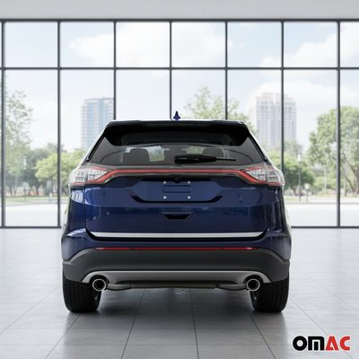 2015-2019 Ford Edge Rear Trunk Lid Molding Trim Stainless Steel Silver