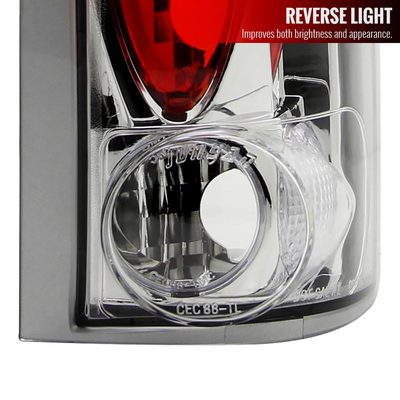 1988-2000 Chevy Silverado/Tahoe/Suburban/Sierra/Jimmy/Yukon Tail Lights Chrome
