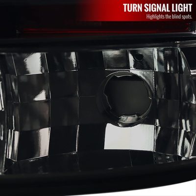 1998-2005 Lexus GS300/GS400/GS430 LED Tail & Trunk Lights Chrome/Red Smoke