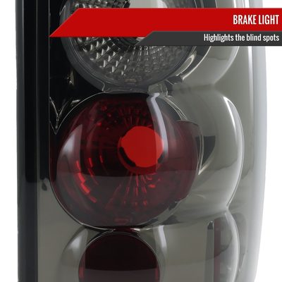 2000-2006 Chevy Suburban/Tahoe GMC Yukon/Yukon XL Tail Lights Chrome/Smoke