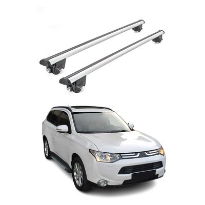 2014-2020 Mitsubishi Outlander Roof Rack Cross Bars Silver