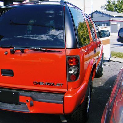 1995-2004 Chevy Blazer/S10 GMC Jimmy/Envoy Bravada Tail Lights Matt Black