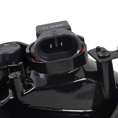 2001-2003 Honda Civic Coupe/Sedan H11 Fog Lights Kit Chrome/Clear Lens