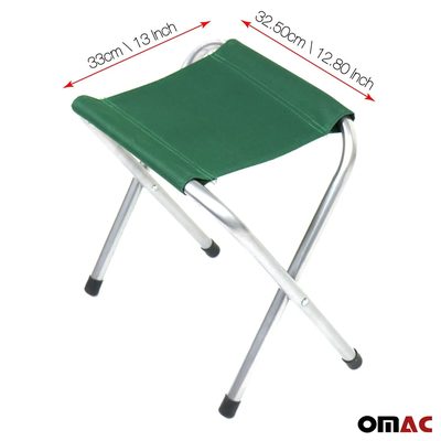 New Folding Camping Chair Beach Seat Fishing BBQ Picnic Waterproof Outdoor Green