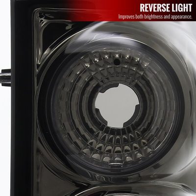 2002-2005 Ford Explorer Tail Lights Chrome Housing/Smoke Lens
